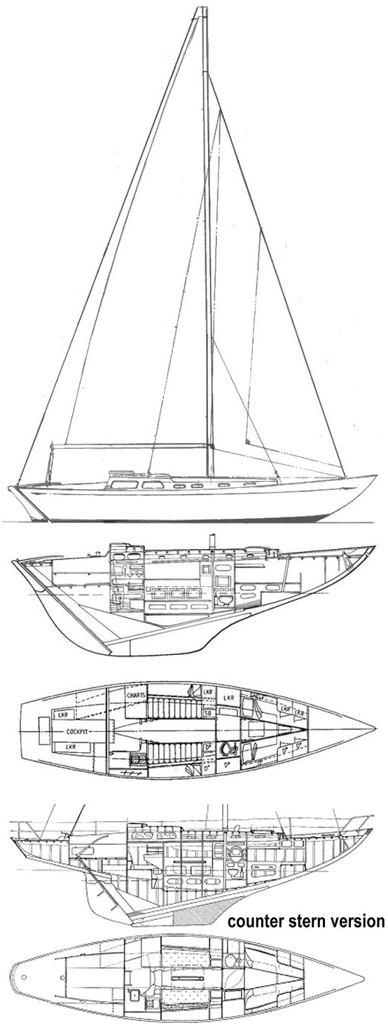 Maica sailboat under sail