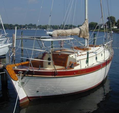 Mariah 31 sailboat under sail