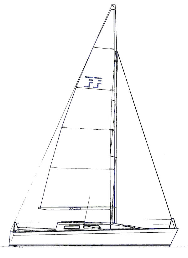Ff110 sailboat under sail