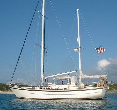 Nautical 5660 sailboat under sail