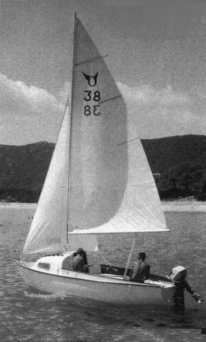 Oceanix sailboat under sail