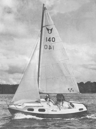 Oceanix tx sailboat under sail