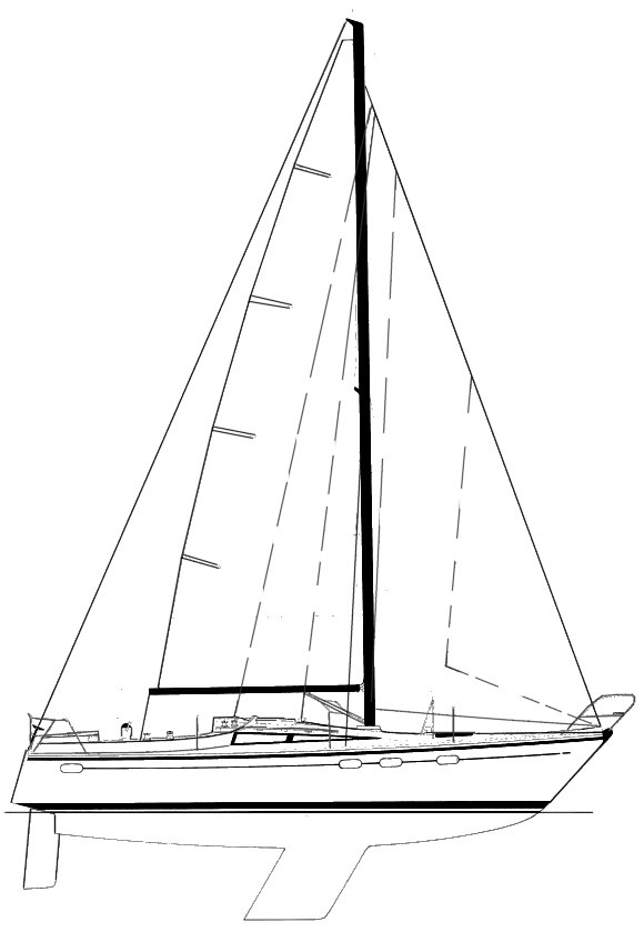 Optima 98 dehler sailboat under sail