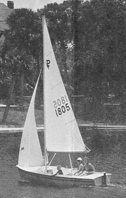 Pintail sailboat under sail