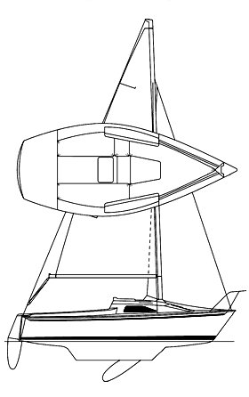 18 ft precision sailboat