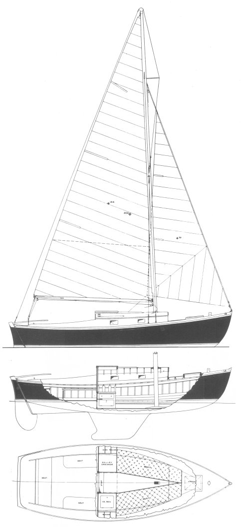 Dater rhodes sailboat under sail