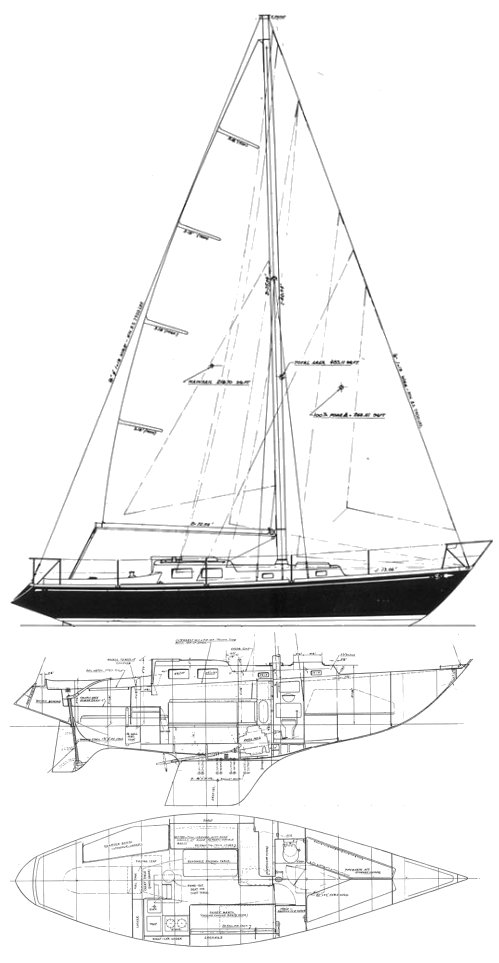 express 34 sailboat data