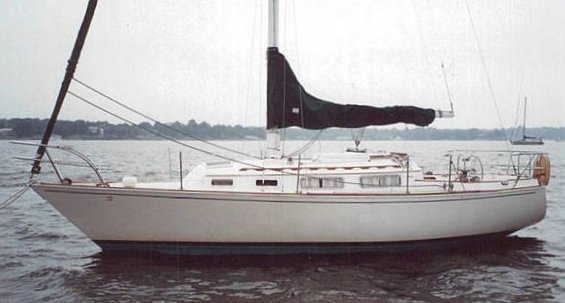 Sabre 30 1 sailboat under sail