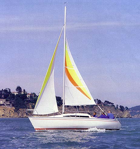Santana 2023a sailboat under sail