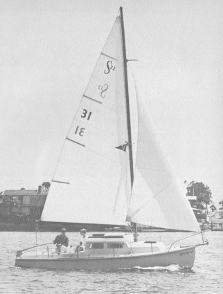 Schock 22 sailboat under sail