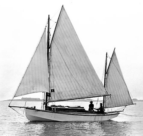 Sea bird 26 1909 sailboat under sail