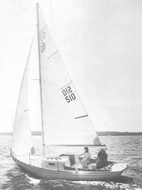 Sea sprite 23 weekender sailboat under sail