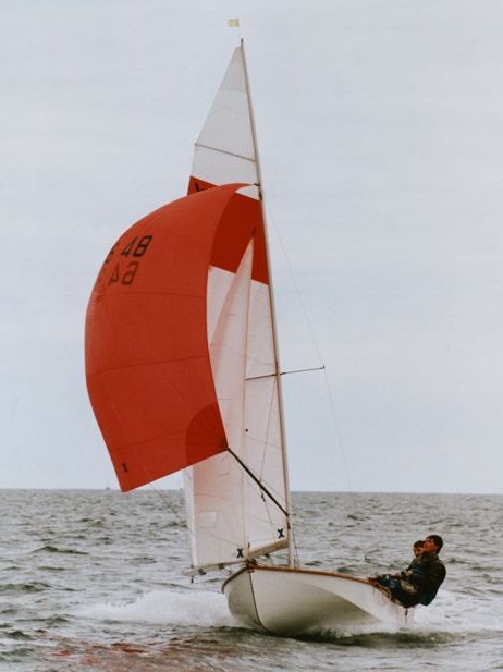 Seafly sailboat under sail