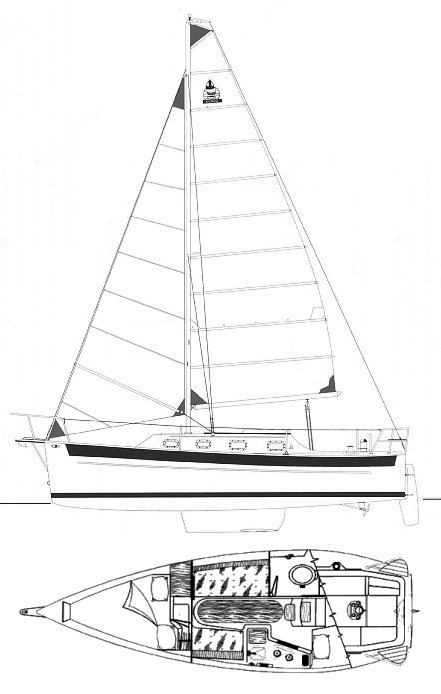 tide 25 sailboat