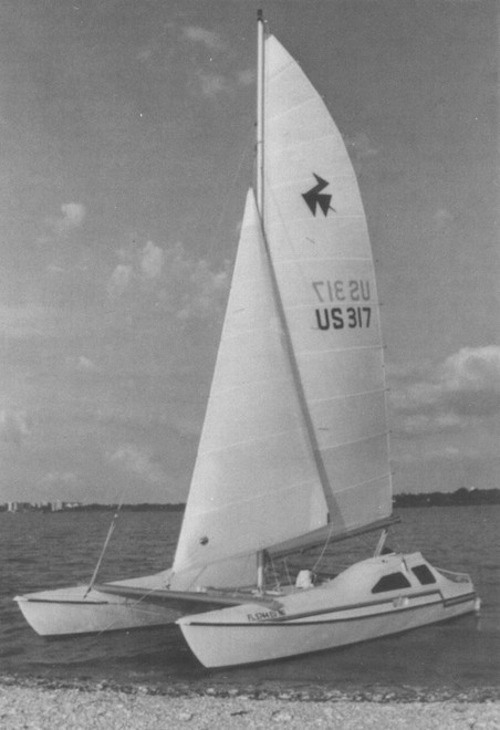 Seawind 24 sailboat under sail