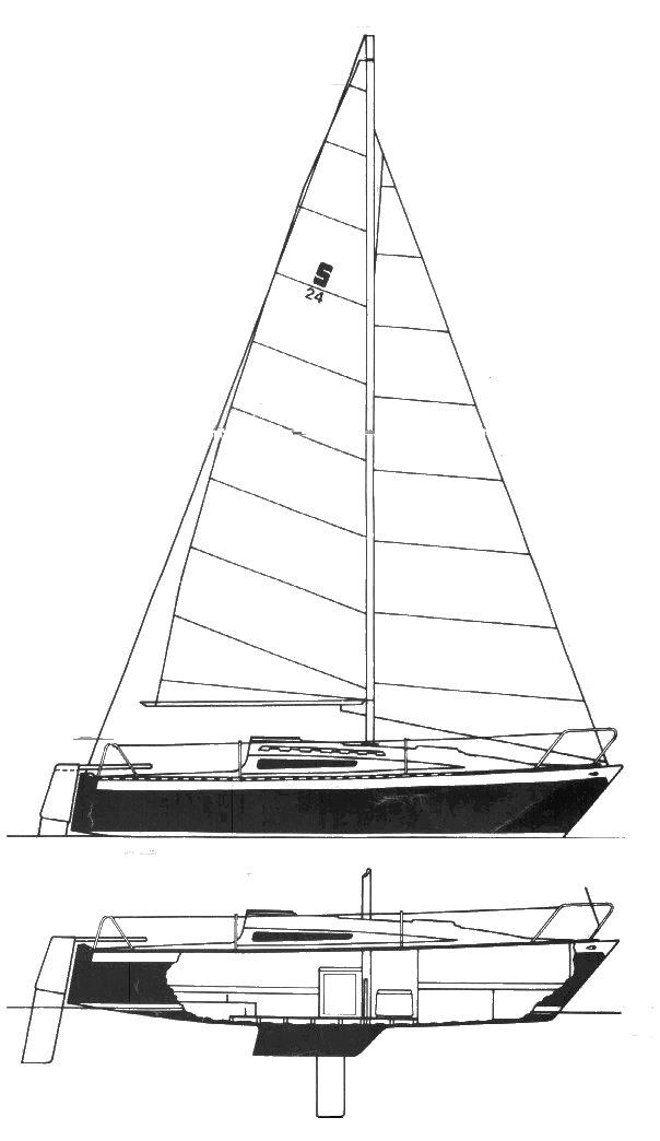 Seidelmann 24 1 sailboat under sail