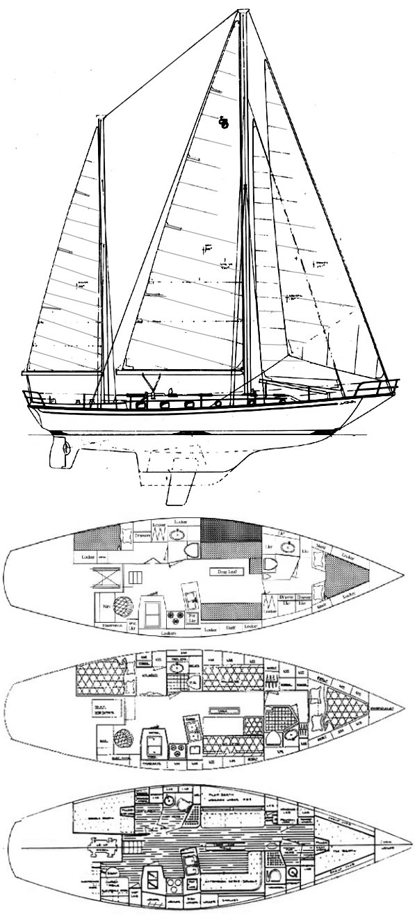 shannon 43 sailboat
