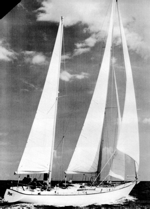 Skye 51 sailboat under sail