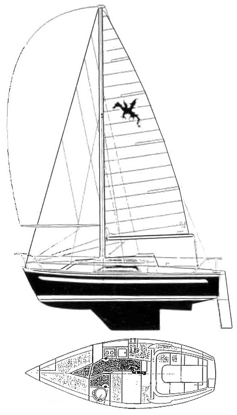 Snapdragon 670 sailboat under sail