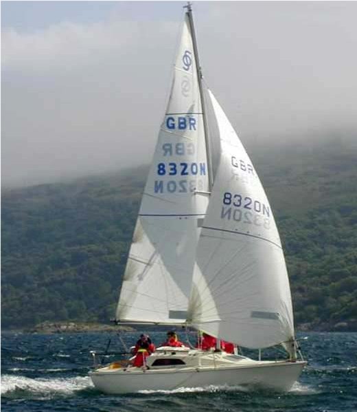 Sonata thomas sailboat under sail