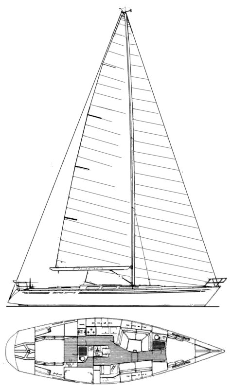 Soverel 50rc sailboat under sail
