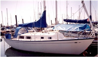 Spencer 31 1 sailboat under sail