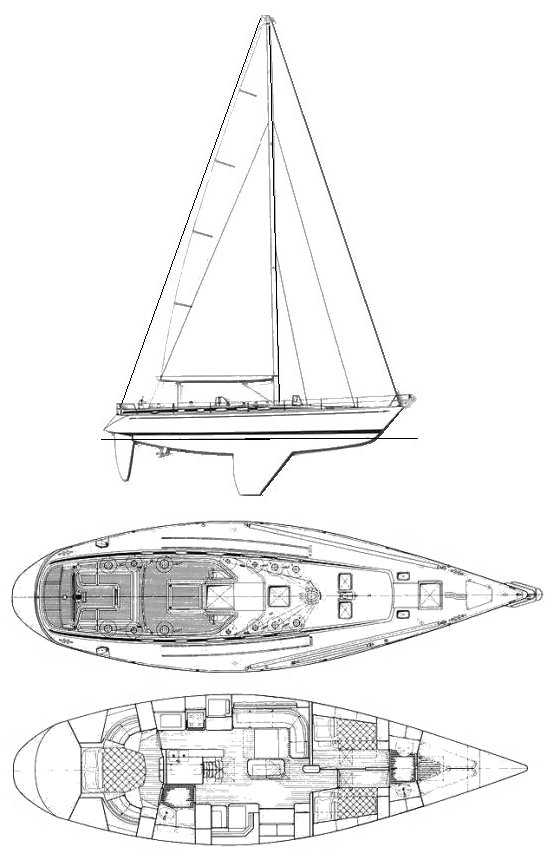 swan 53 sailboat