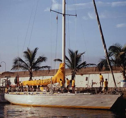 Swan 651 sailboat under sail