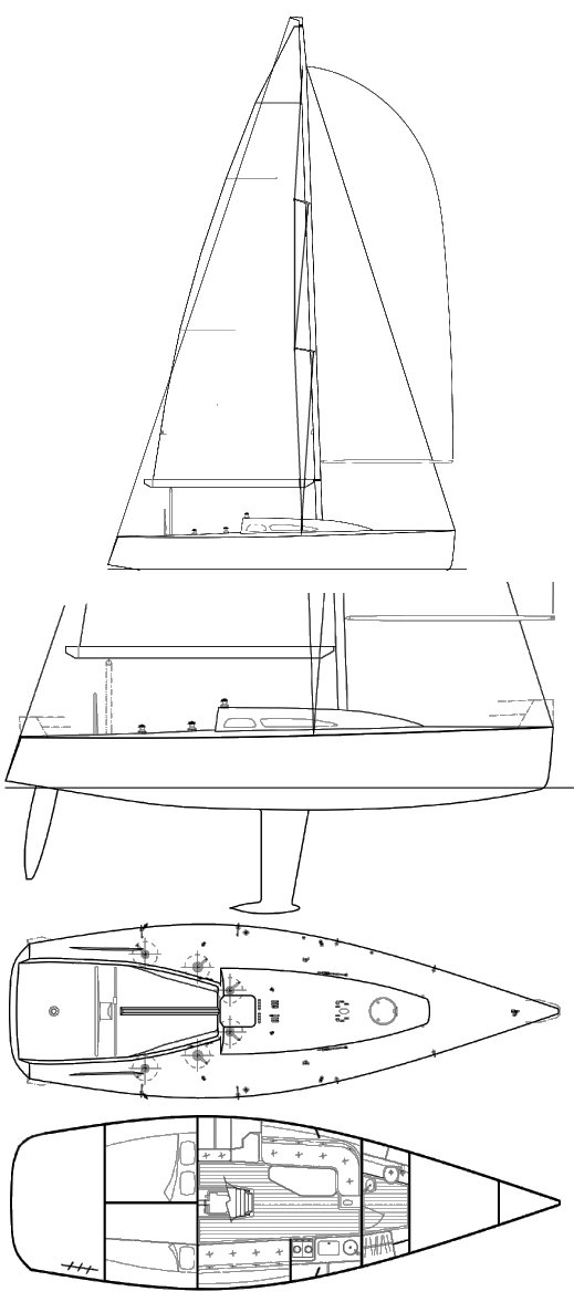 sydney 38 sailboat
