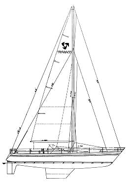 tayana 52 sailboat data