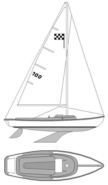 victory 21 sailboat