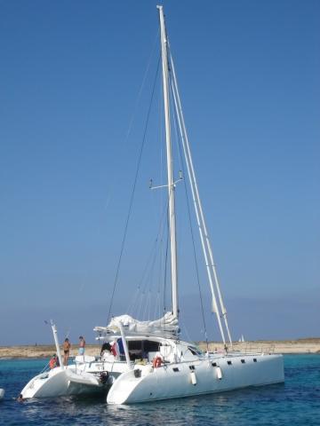 Vik 160 sailboat under sail