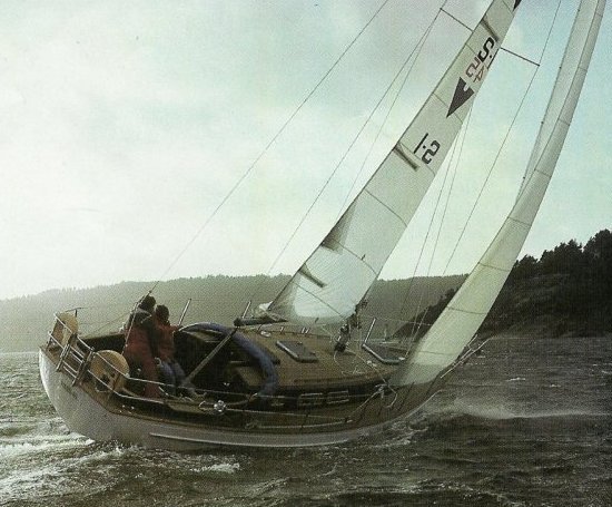 Vindo 45 sailboat under sail