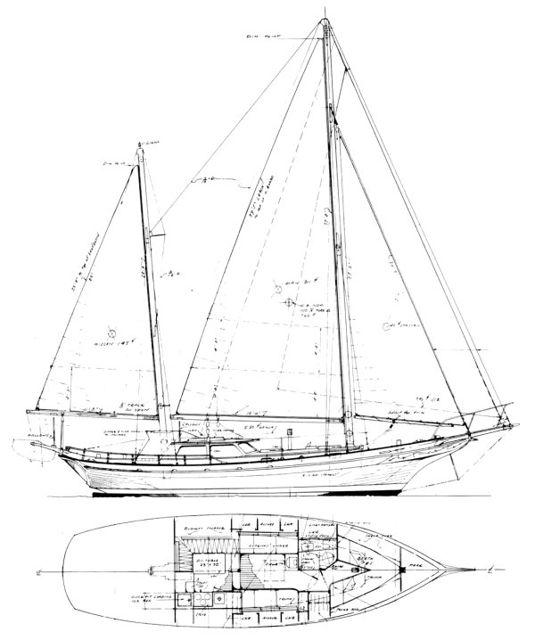 Walloon sailboat under sail