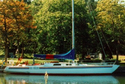 Wasa 55 sailboat under sail