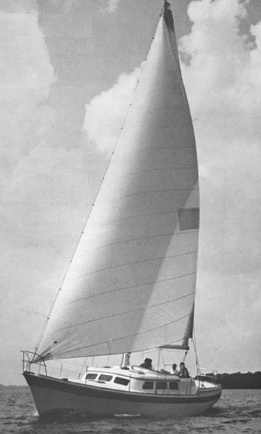 Wellington 44 sailboat under sail