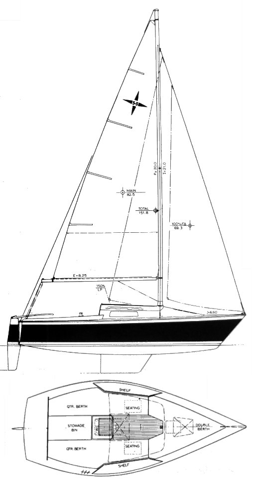 Windrose 55 sailboat under sail