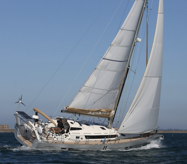 Exploration 52 garcia sailboat under sail